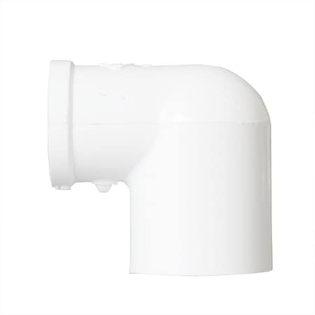 Thrifco Plumbing 3/4 Inch x 1/2 Inch Slip x Threaded PVC 90 Degree Elbow SCH 40 8114126